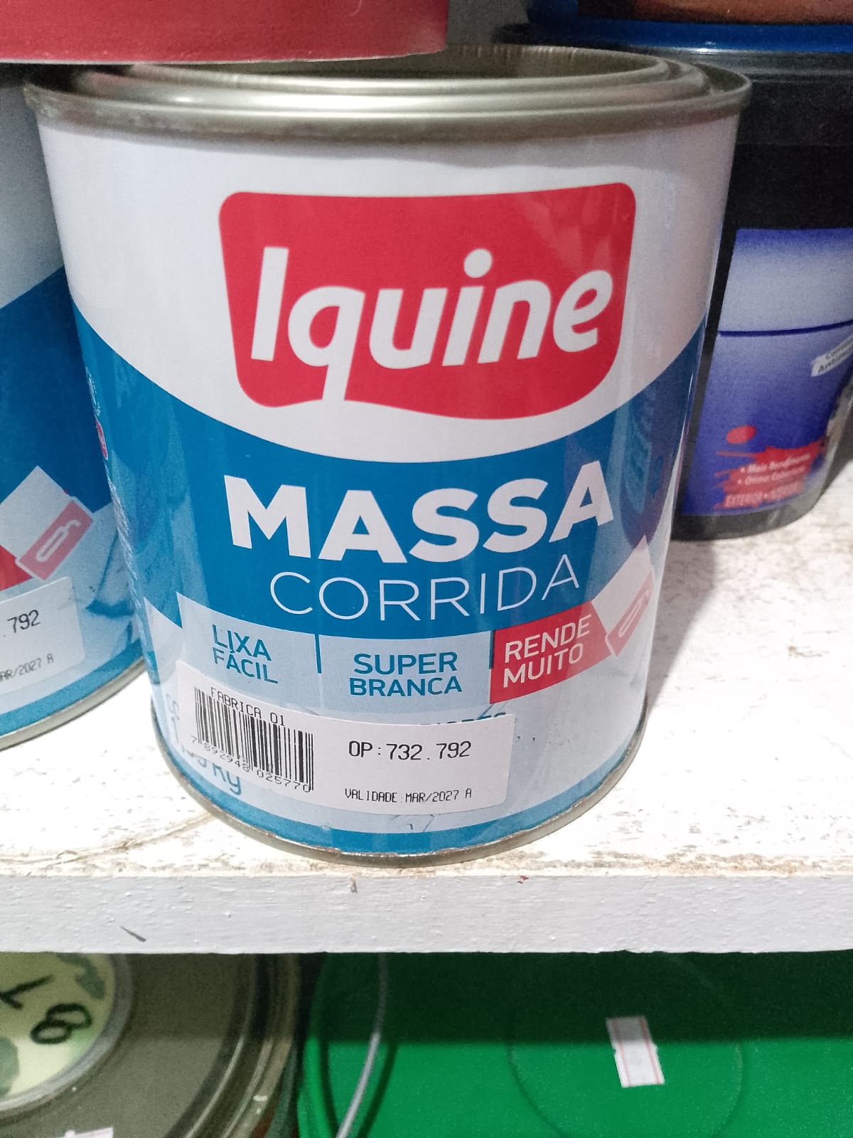 MASSA CORRIDA